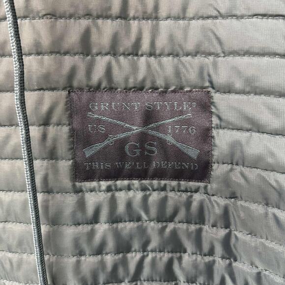 Grunt Style 1776 Woobie Puffer Hoodie Jacket Pullover Parka US Flag Men’s M - Picture 5 of 6